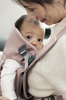 BABYBJÖRN - Baby Carrier MINI Woven, Dusty Pink