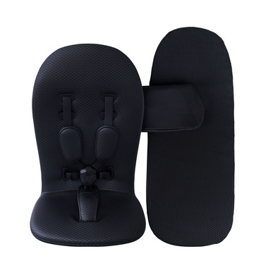 MIMA xari 3/3 (mater/wkł/pasy) Zestaw kolory black