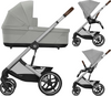 Zestaw 2w1 Cybex Wózek Balios S Lux (Slv) Stone Grey & Gondola Balios S Lux Stone Grey