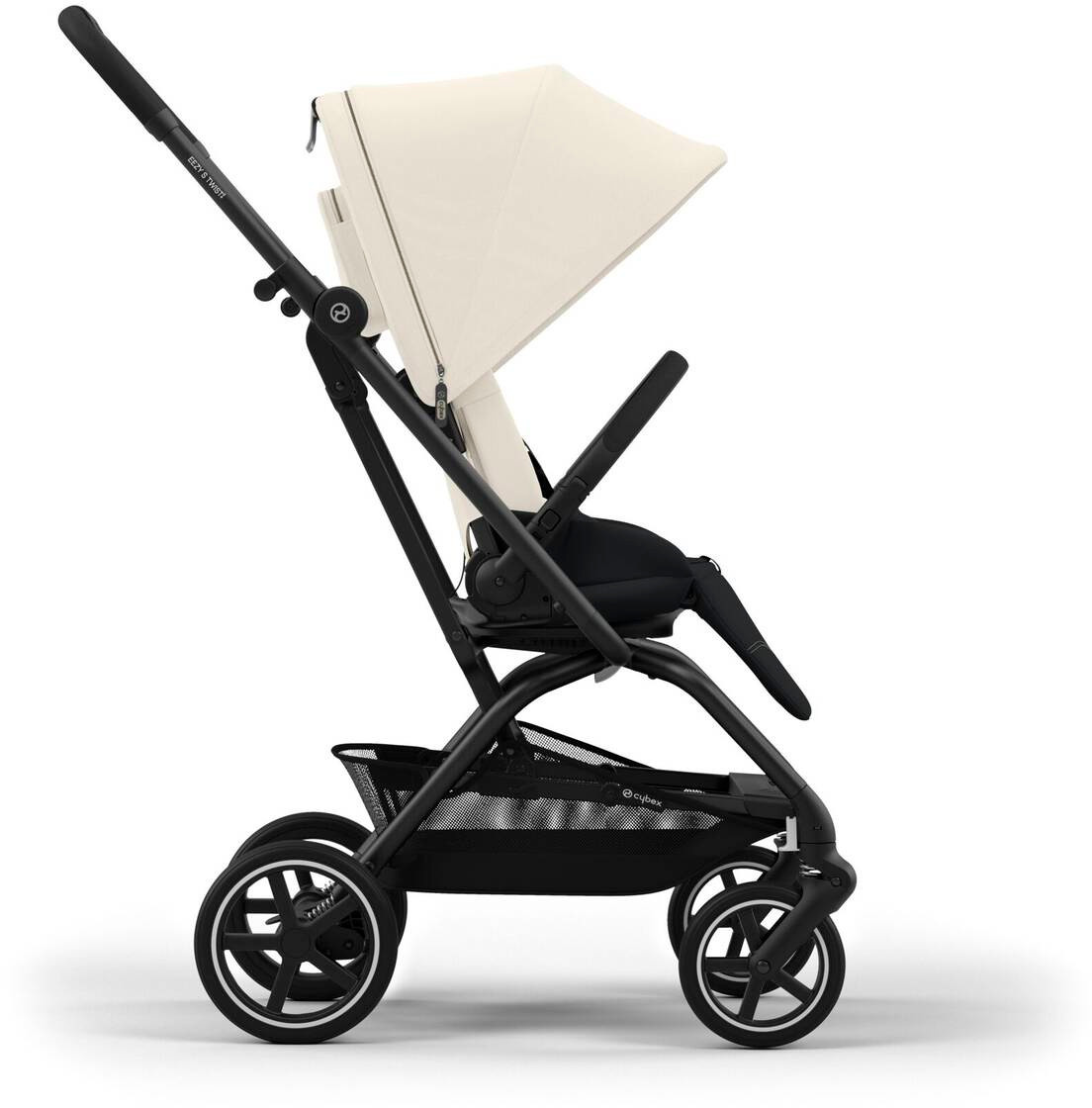 || CYBEX Wózek Eezy S Twist 2 + (blk) Canvas White