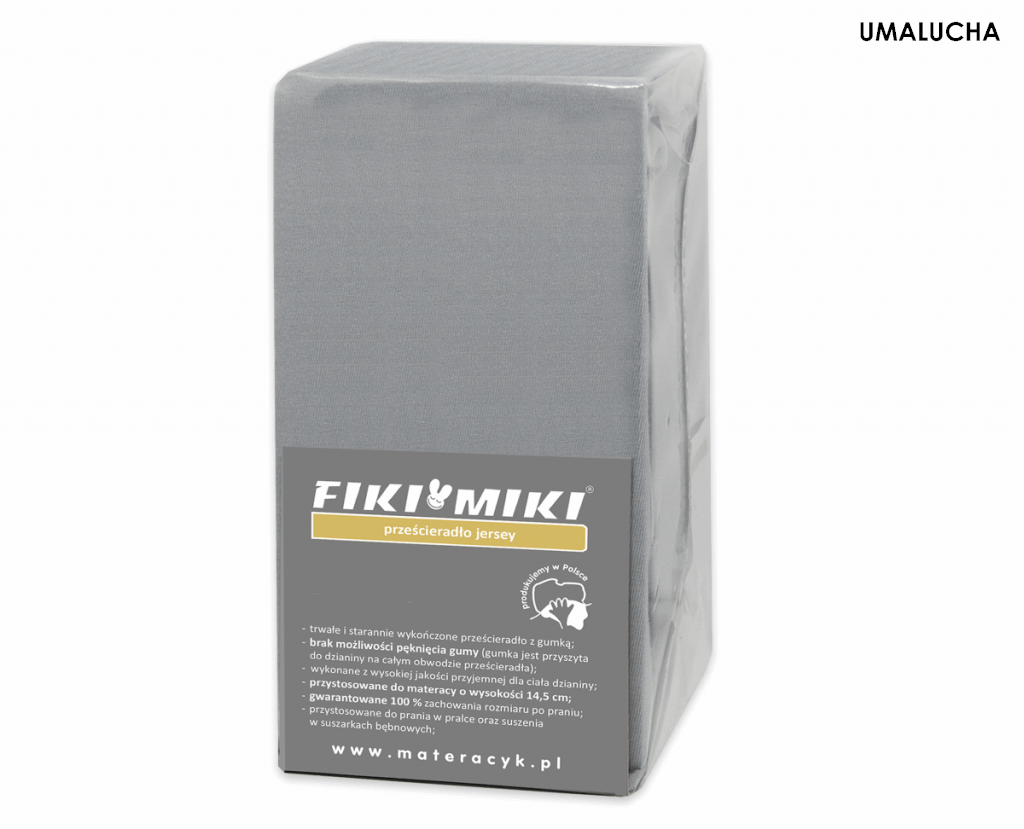 FIKI MIKI PRZEŚCIERADŁO JERSEY 75X37