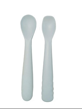 B-Łyżeczki silikonowe 2 szt. Grey
