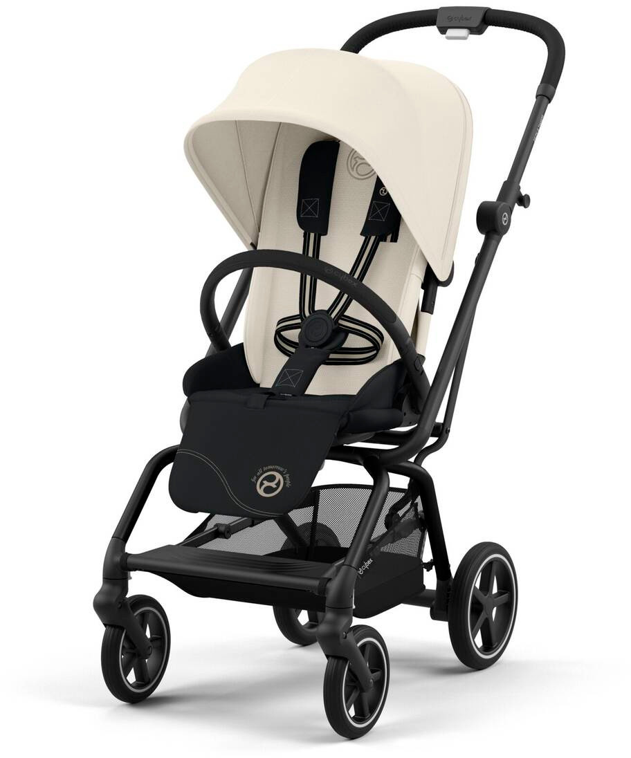 || CYBEX Wózek Eezy S Twist 2 + (blk) Canvas White
