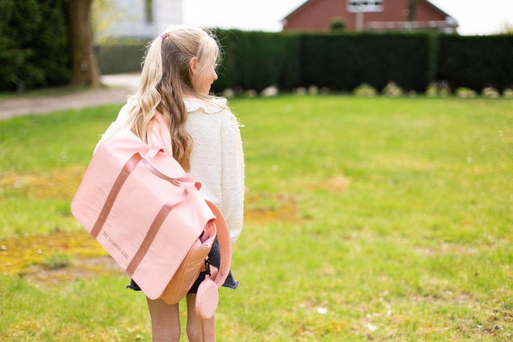 Childhome TORNISTER MY SCHOOI BAG RÓŻOWY 22045