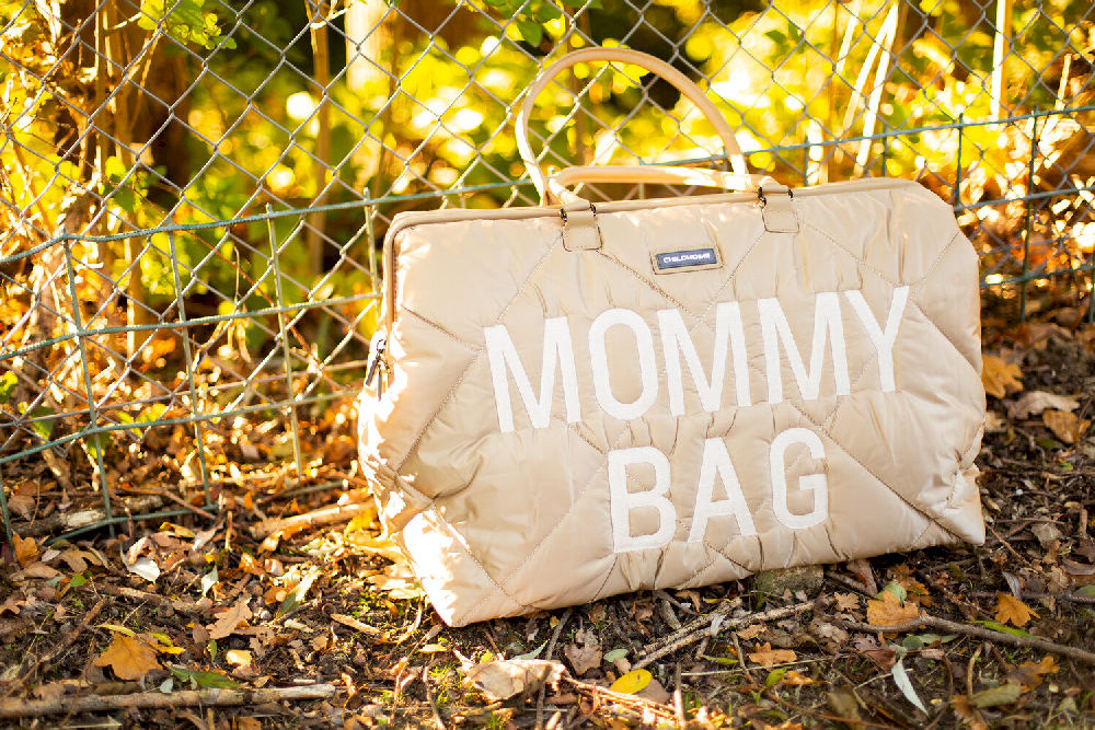 Childhome Mommy Bag Torba, (pikowana) Beżowa