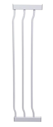 Rozszerzenie bramki bezpieczeństwa Liberty - 18cm (wys. 76cm) - białe