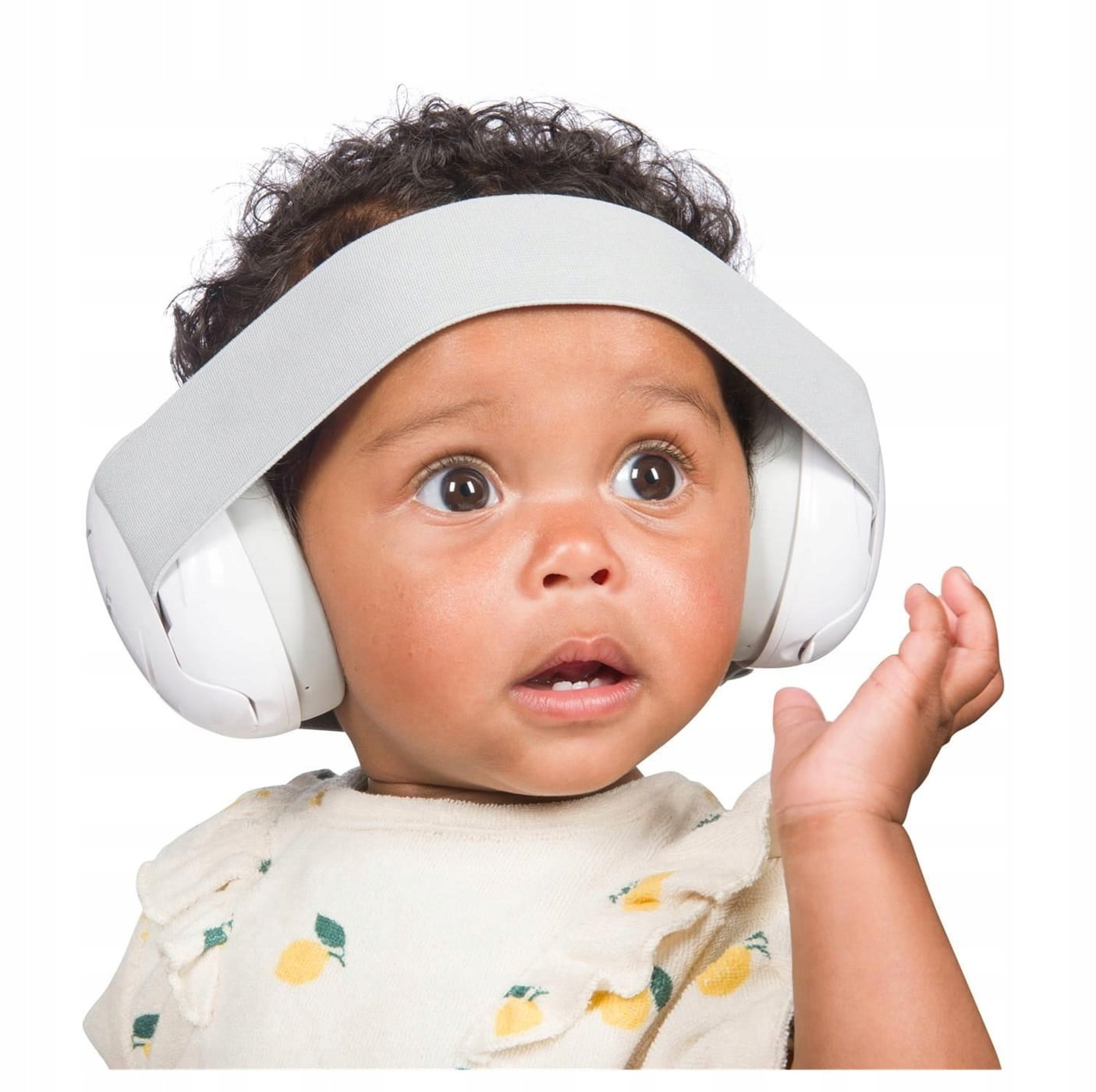 Słuchawki ochronne DOOKY Baby Earmuff white 0-3 l