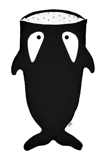 Baby Bites Śpiworek Orca (2-6 l) Penguins Black