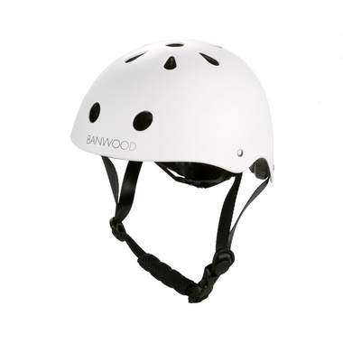 BANWOOD KASK DZIECIĘCY ROWEROWY WHITE