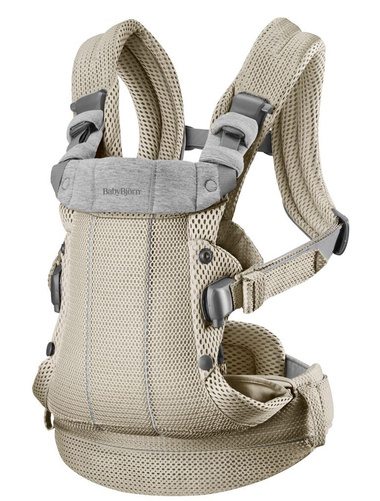 BABYBJORN Nosidełko Harmony 0-15 (Mesh) Beige