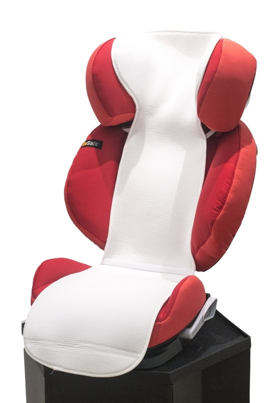 Wkładka antypotowa do fotelika samochodowego 15-36 kg - biała