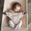 BABYBJÖRN - Bouncer Bliss MESH - Burgundy Recycled Mesh