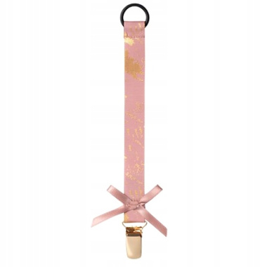 BJALLRA ZAWIESZKA KLIPS DO SMOCZKA PINK GOLDEN COL