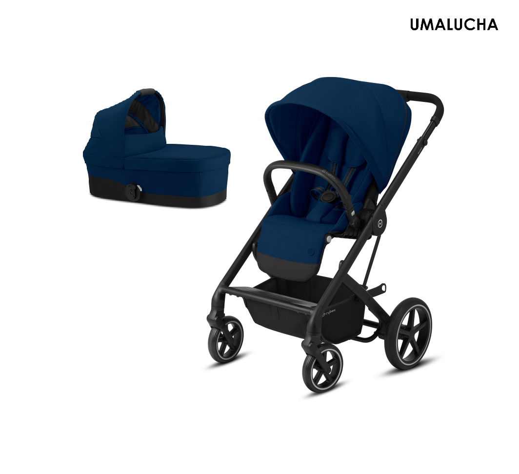 WÓZEK GŁĘBOKO SPACEROWY 2W1 CYBEX BALIOS S LUX | CLASSIC BEIGE | NAVY BLUE | RIVER BLUE | SOHO GREY | DEEP BLACK | MAGNOLIA PINK