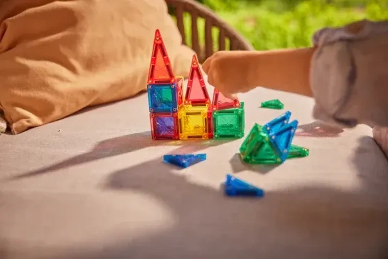 Cleverclixx Klocki magnetyczne Mini Intense, 28