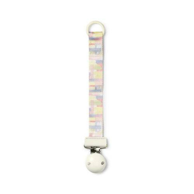 Elodie Details - Wood Pacifier Clip - Pastel Braids