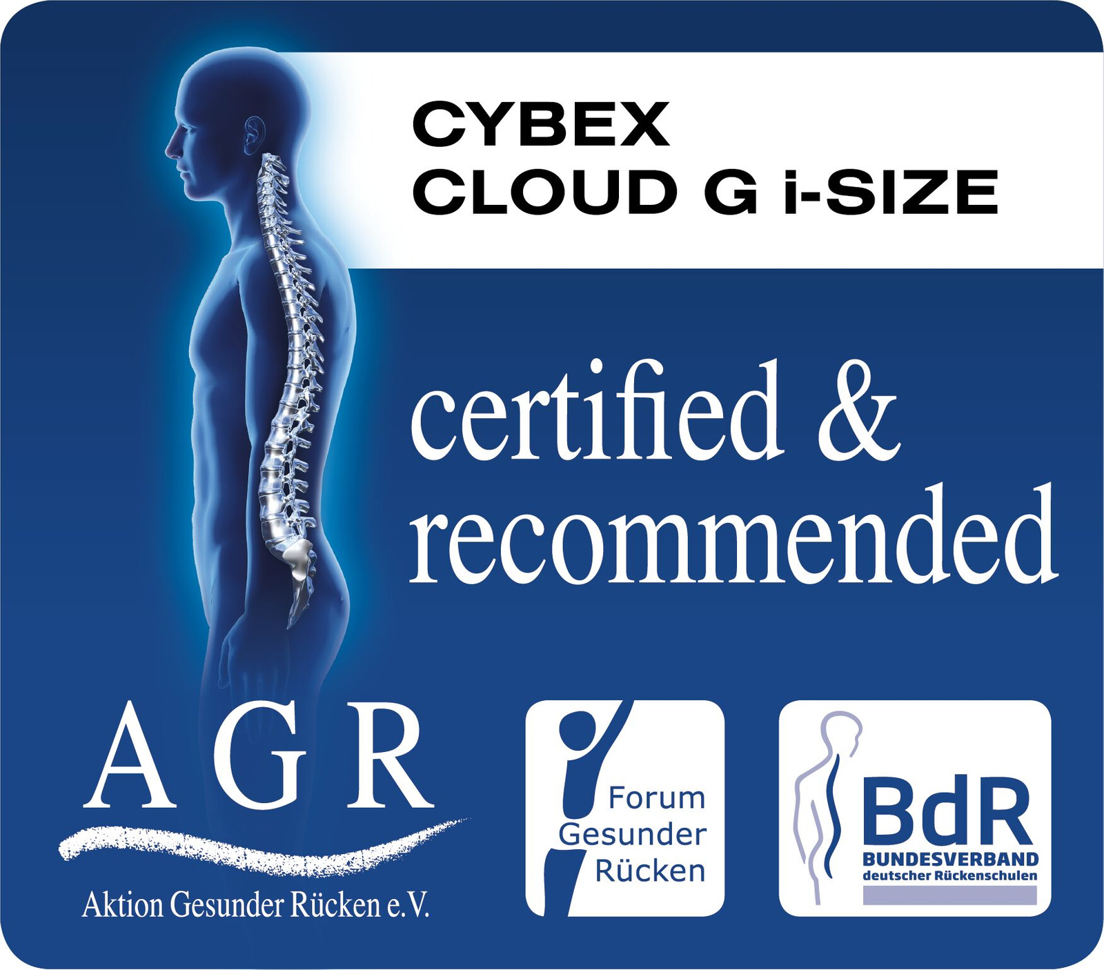 CYBEX Fotelik Cloud G (Plus) Lava Grey