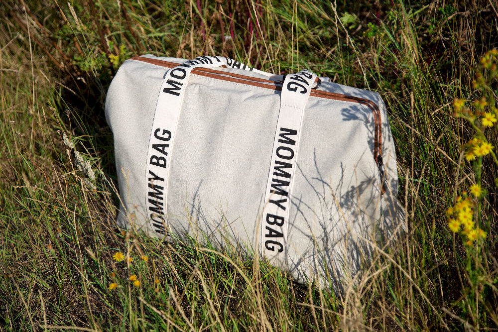 Childhome TORBA MOMMY BAG SIGNATURE Off White