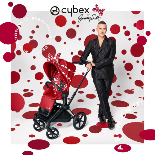CYBEX PLATINUM | PRIAM 4.0 LUX | WÓZEK GŁĘBOKO SPACEROWY 3W1 | PETTICOAT BY JEREMY SCOTT | DESIGN COLLABORATION