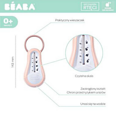 BEABA Praktyczny zestaw do pielęgnacji niemowląt PINK