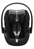|| CYBEX FOTELIK Sirona Gi (Comfort) Moon Black
