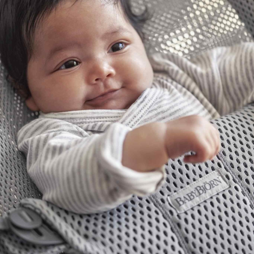 BabyBjorn LEŻACZEK BLISS MESH GREY 58632