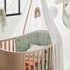 LEANDER - bumper for CLASSIC™ Baby Cot, sage green