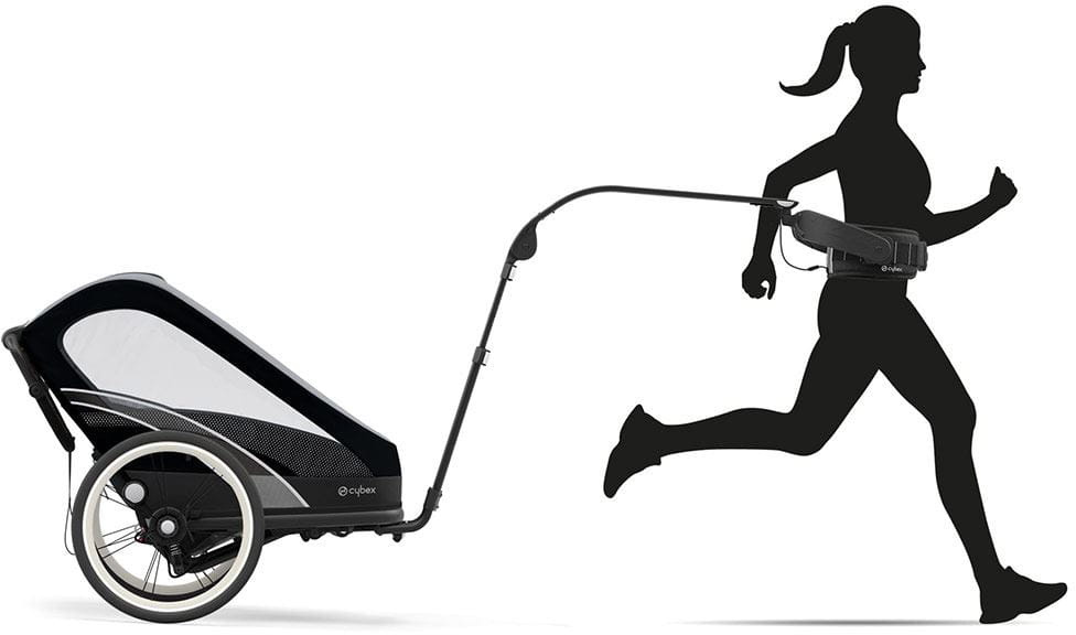 || CYBEX ZENO Zestaw biegowy Black