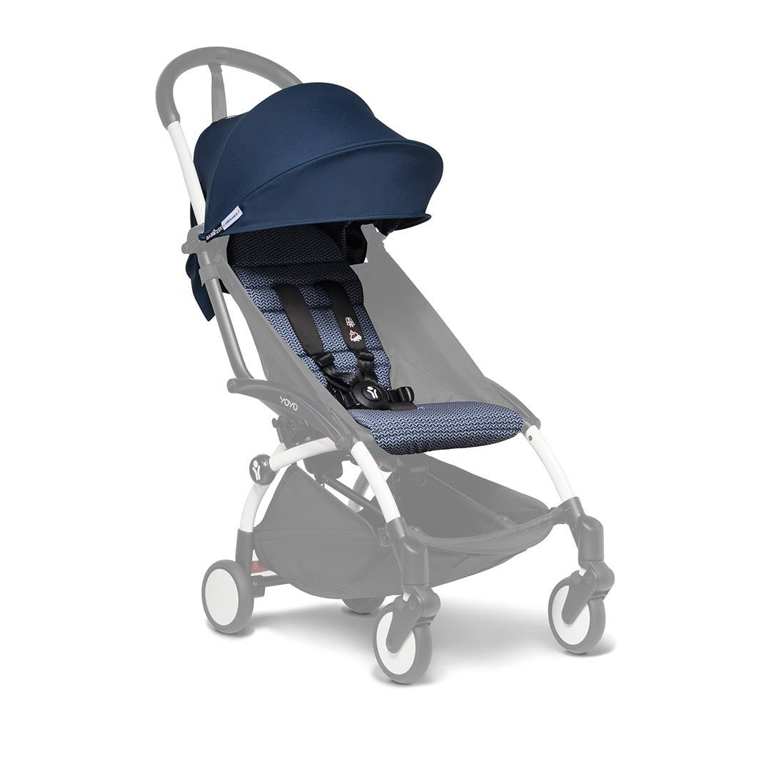 BABYZEN YOYO² | TAPICERKA | METARIAŁ SPACERÓWKI ZESTAW KOLORYSTYCZNY 6M+ | GREY | TAUPE | TOFFEE | BLACK | AIR FRANCE BLUE | AQUA | PEPPERMINT | RED | GINGER