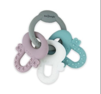 B-Gryzak silikonowy pastelowe klucze