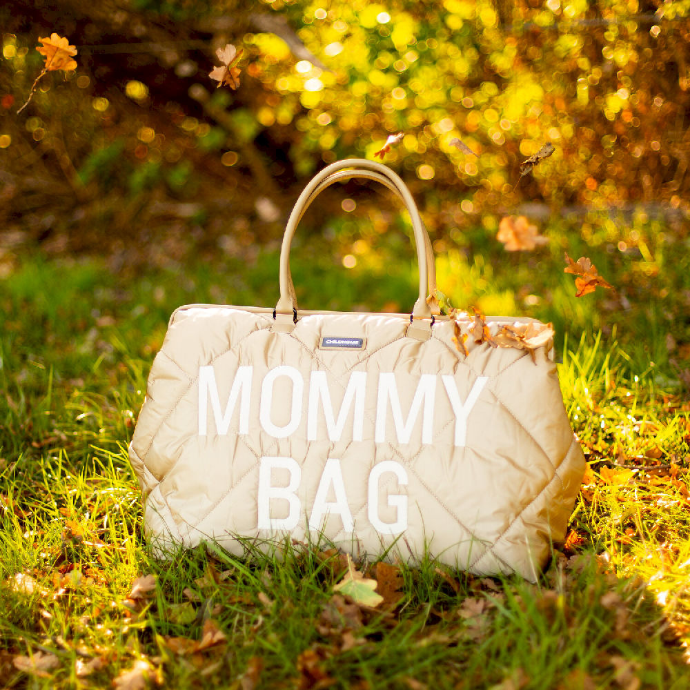 Childhome Mommy Bag Torba, (pikowana) Beżowa