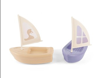 MY LITTLE PRINCESS Łódka żaglówka lila