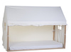 Childhome Pokrowiec do ramy Tipi Domek 90 x 200 cm White