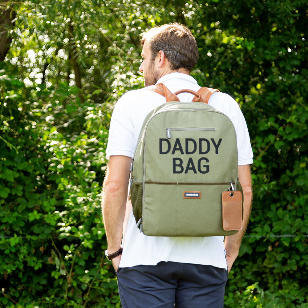 Childhome plecak dla Taty Daddy Bag, Khaki green