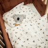LEANDER - junior bedding, 100x135 cm, forrest, cappuccino