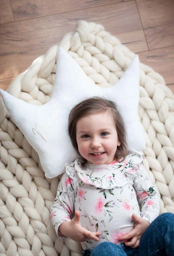 Cottonmoose Poduszka dekoracyjna, Korona