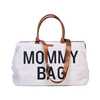 Childhome Mommy Bag Torba, Teddy Bear White