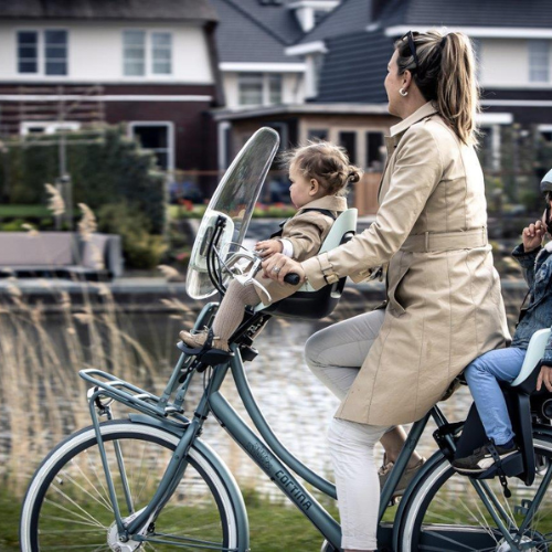 BOBIKE Fotelik Rowerowy Mini Go (przód), Vanilla