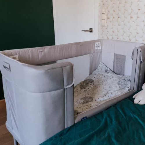 CHICCO Next2me Forever | Cool Grey