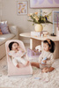 BABYBJORN - Bouncer Balance Soft Light grey frame, Mesh, Pearly pink/White