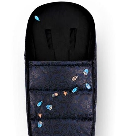 CYBEX Śpiworek 93x38 Jewels of Nature, Dark Blue