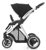 Wózek spacerowy Oyster Max - stelaż - lustrzany srebrny
