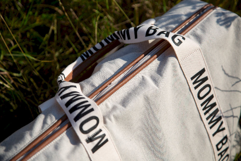 Childhome TORBA MOMMY BAG SIGNATURE Off White