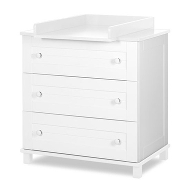 KLUPŚ Komoda Classic z przewijakiem, biała