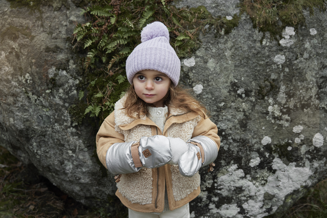 Elodie Details - Wool Beanies Lavender Love 2-3 years