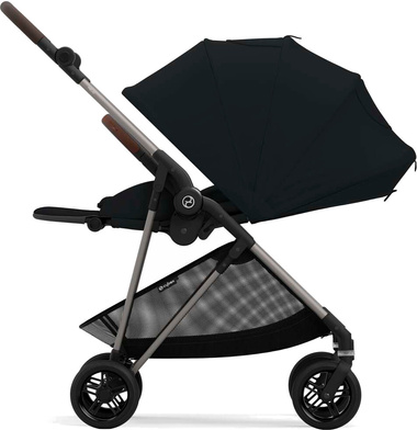 CYBEX WÓZEK Melio 3.0, (tpe) Magic Black
