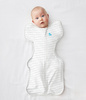 Otulacz Swaddle UP - rozmiar M - biały - ETAP 1 Original