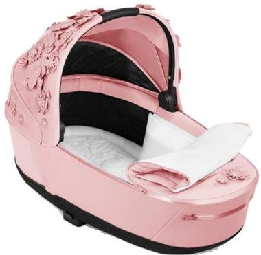 || CYBEX GONDOLA Priam 4.0, Simply Flowers Pink