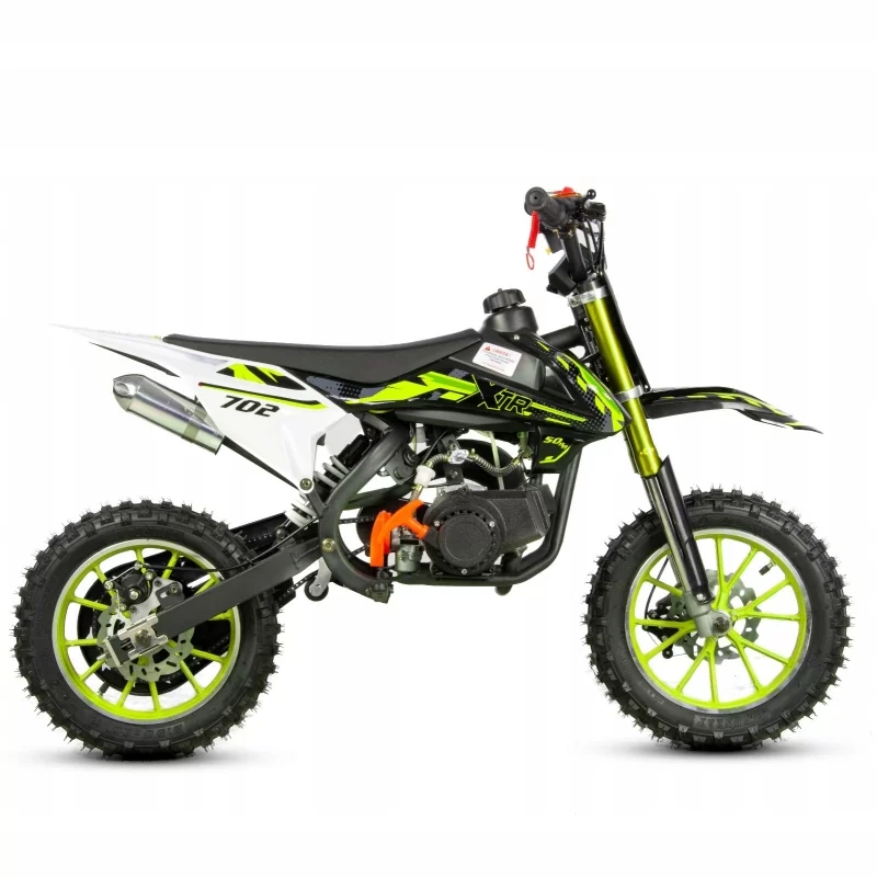 XTR MINI CROSS 702 50 10/10 2T E-ST, cz-limonkowy