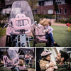 BOBIKE Fotelik Rowerowy Mini Go One (przód), Pink